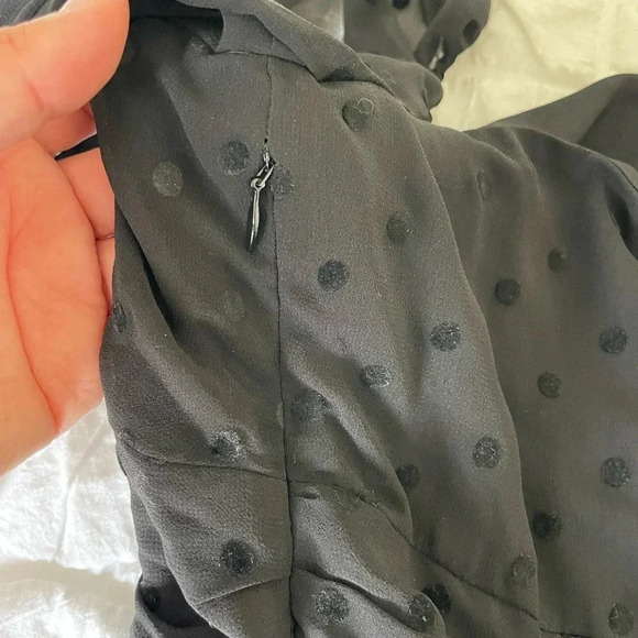 Lovers + Friends Arielle polka dot ruched mini dress - Picture 12 of 14